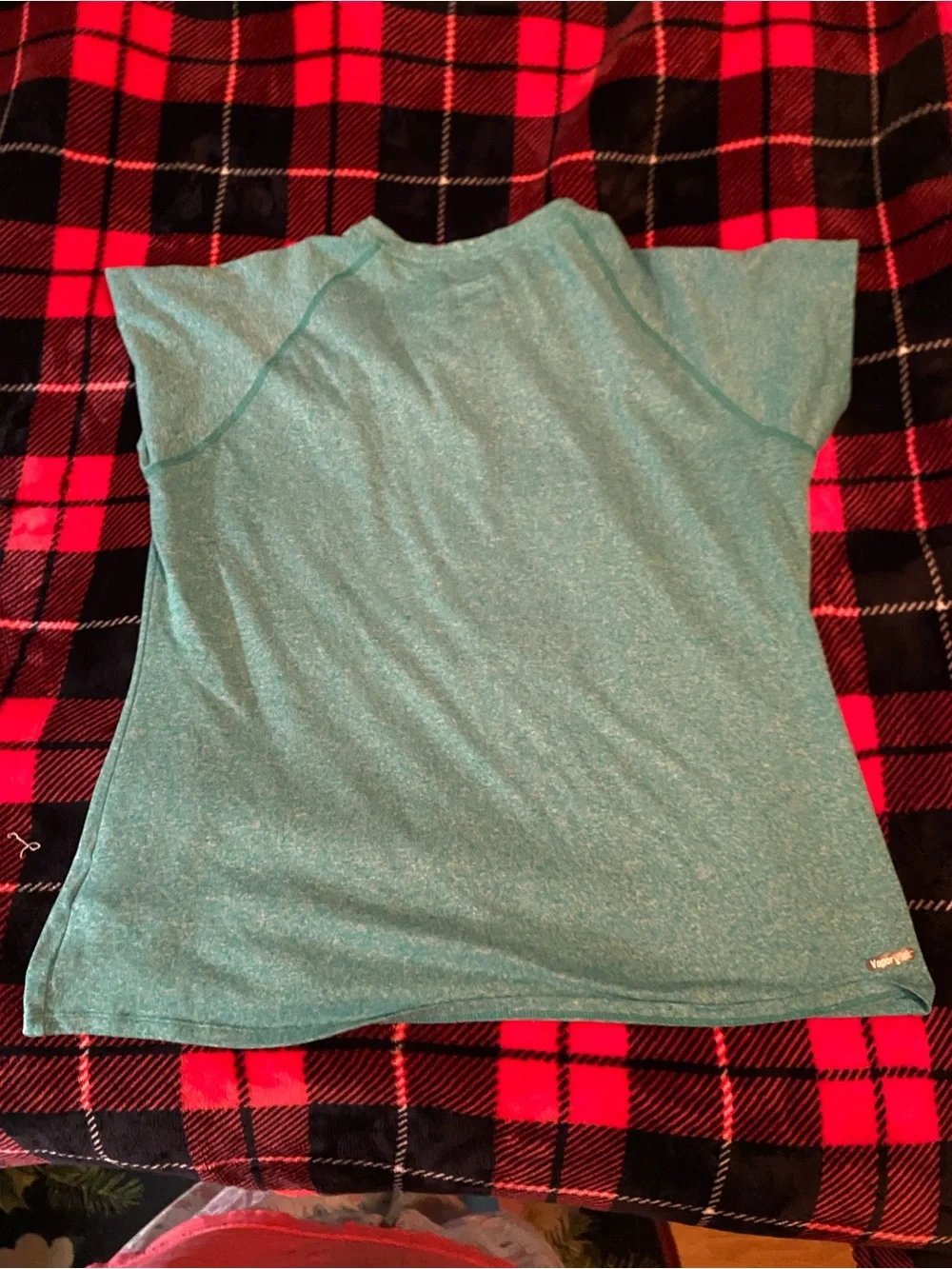 The North Face Teal V-Neck Short Sleeve Tee - Picture 11 of 11